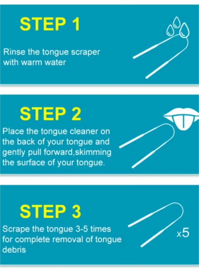 DeHuCg Tongue Toothbrush Dental Oral Hygiene - Image 2
